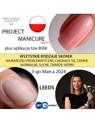 PROJECT MANICURE deposit course in polishSPN Nails Professional