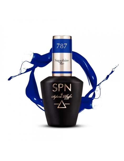 787 Zafír me UV LaQ 8ml - Minden géllakk szín - SPN Nails- 