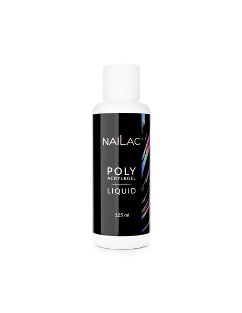 Poly Acryl&Gel Liquid NaiLac 125ml - Preparation of liquids- 