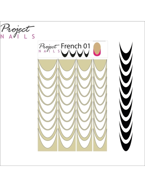 French 01- Airbrush Stencils - Categories- 