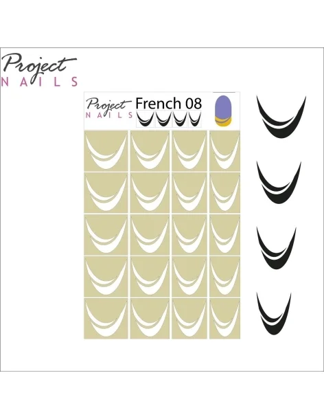 French 08- Airbrush Stencils - Categories- 