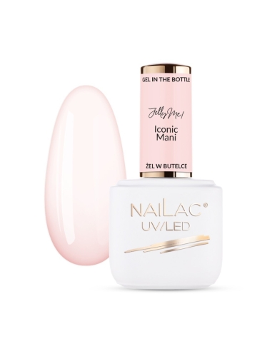 Gel în sticla JellyMe! Manichiura iconică NaiLac 7ml - Geluri dure- 