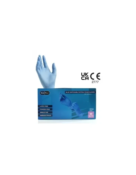 Nitrile Gloves Extra Small x100 - Categories- 