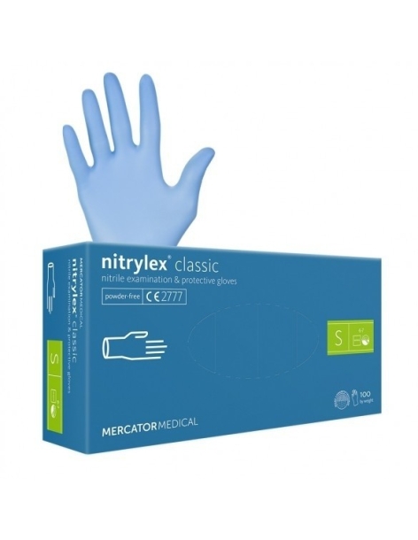 Nitrile Gloves Small x100 - Categories- 