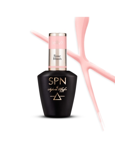 SPN Nails - Żel w butelce JellyX Rose Blush 8 ml - Żele twarde- 