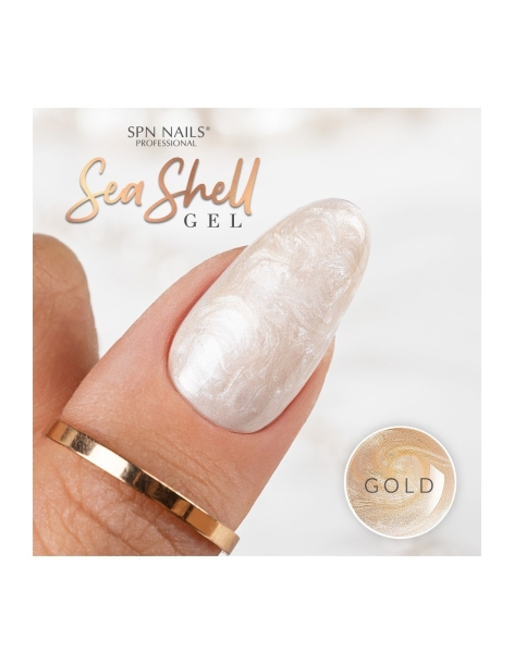 SeaShell gél arany 5g - SeaShell gél- 