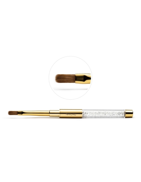 Pędzelek #6 Square Gel Brush NaiLac - Kategorie- 