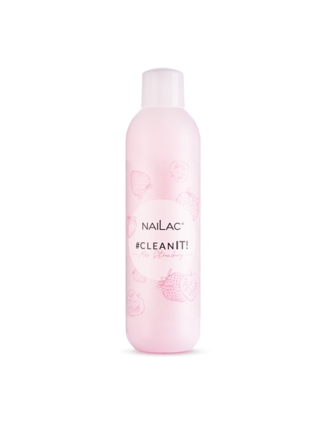 Cleaner #CleanIT! Mrs. Strawberry NaiLac 1000ml - Preparation of liquids- 
