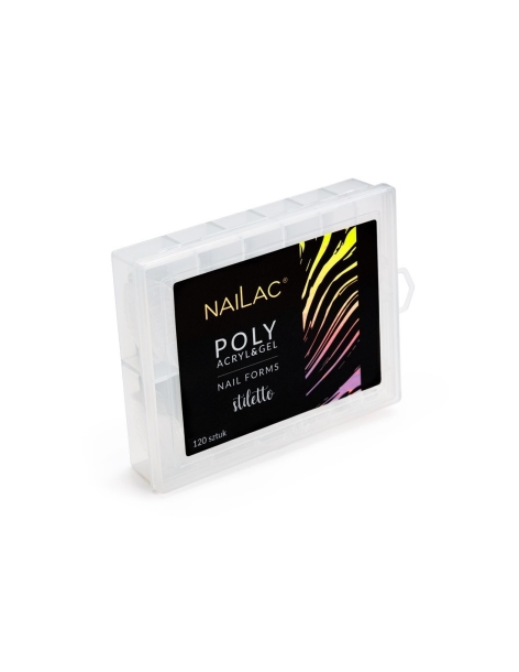 Poly Acryl&Gel Dual Forms Stiletto NaiLac - Akrylożel – metoda poliżelowa-