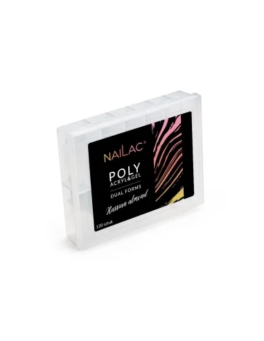 Poly Acryl&Gel Dual Forms Russian Almond NaiLac - Acrylogel & PolyGel Method- 