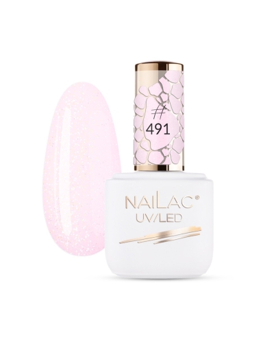 #491 Hybrid polish NaiLac 7ml - Toate culorile de gel lac - NaiLac- 