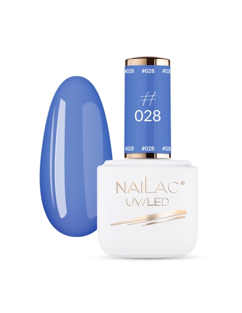 #028 Hybrid polish NaiLac 7ml - NaiLac - Products- 