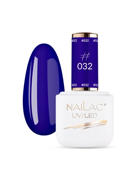 #032 Hybrid polish NaiLac 7ml - Toate culorile de gel lac - NaiLac- 