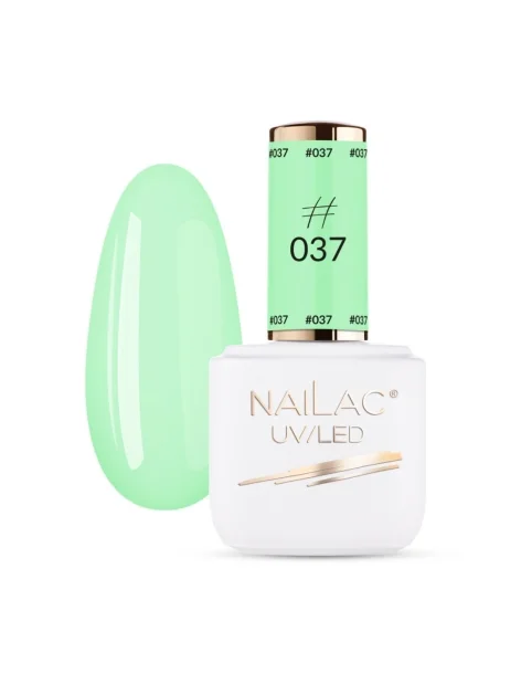#037 Hybrid polish NaiLac 7ml - Toate culorile de gel lac - NaiLac- 