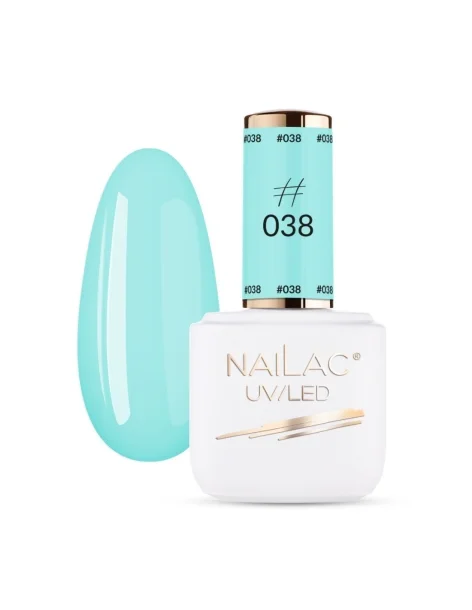 #038 Hybrid polish NaiLac 7ml - Toate culorile de gel lac - NaiLac- 