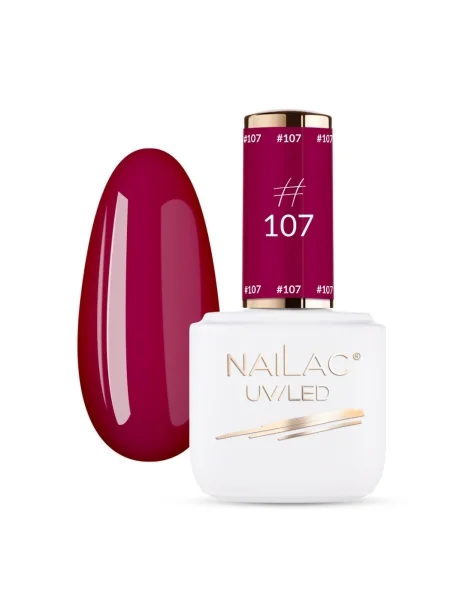 #107 Hybrid polish NaiLac 7ml - Toate culorile de gel lac - NaiLac- 