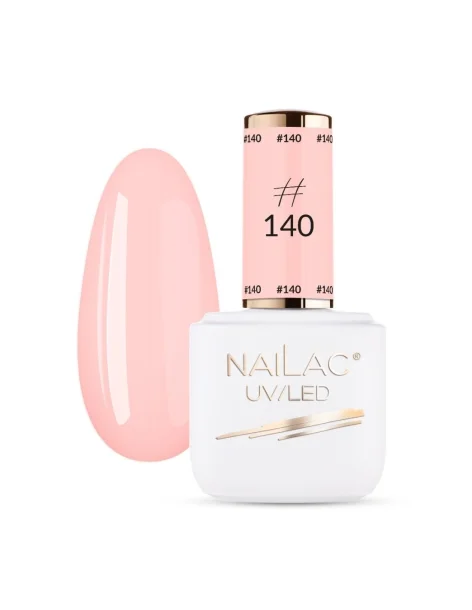 #140 Hibrid lakk NaiLac 7ml - Minden géllakk szín - NaiLac- 