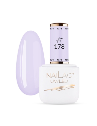 #178 Hybid polish NaiLac 7ml - Toate culorile de gel lac - NaiLac- 