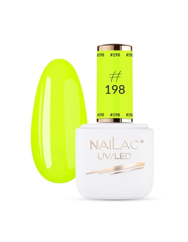 #198 Hybrid polish NaiLac 7ml - Toate culorile de gel lac - NaiLac- 