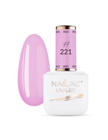 #221 Hybrid polis NaiLac 7ml - Toate culorile de gel lac - NaiLac- 