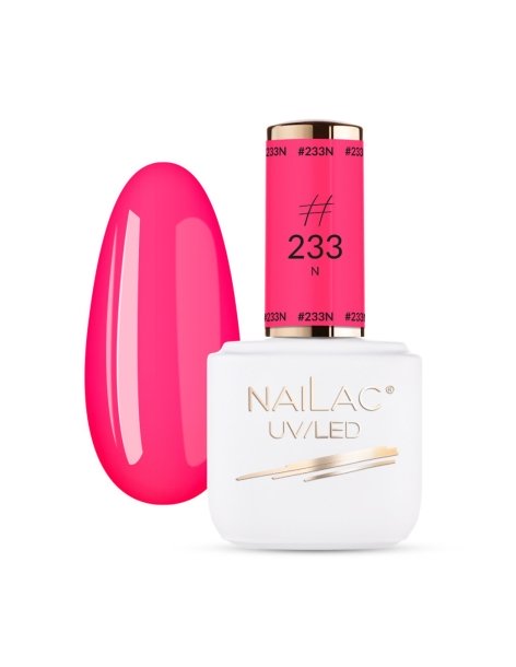 #233N Hybrid polish NaiLac 7ml - Toate culorile de gel lac - NaiLac- 