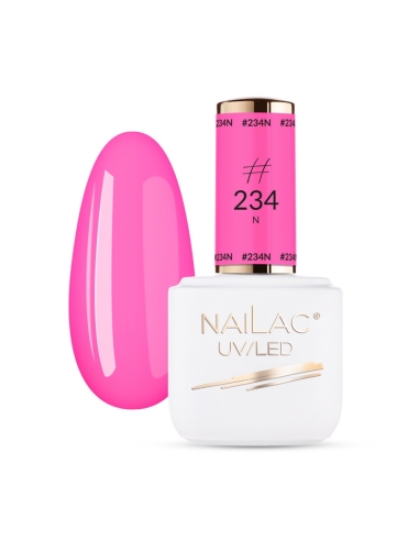 #234N Hybrid polish NaiLac 7ml - Toate culorile de gel lac - NaiLac- 