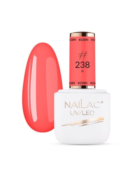 #238N Гибридный лак NaiLac 7 мл - Все цвета гель-лаков - NaiLac- 