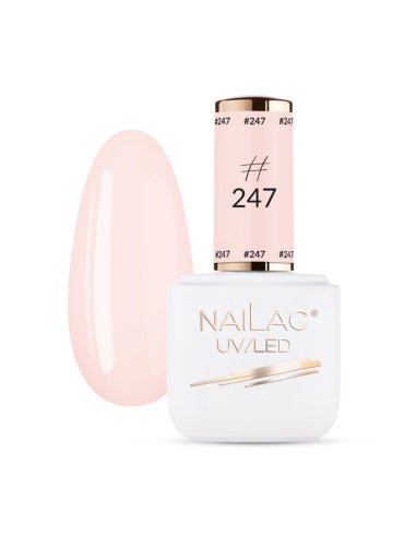 #247 Polonă hibridă NaiLac 7 ml - Toate culorile de gel lac - NaiLac- 