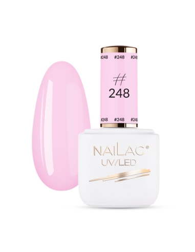 #248 Hybrid polish NaiLac 7ml - Toate culorile de gel lac - NaiLac- 