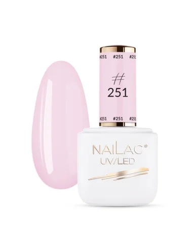 #251 Hybrid polish NaiLac 7ml - Toate culorile de gel lac - NaiLac- 