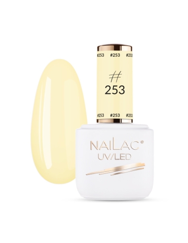 #253 Hybrid polish NaiLac 7ml - Toate culorile de gel lac - NaiLac- 