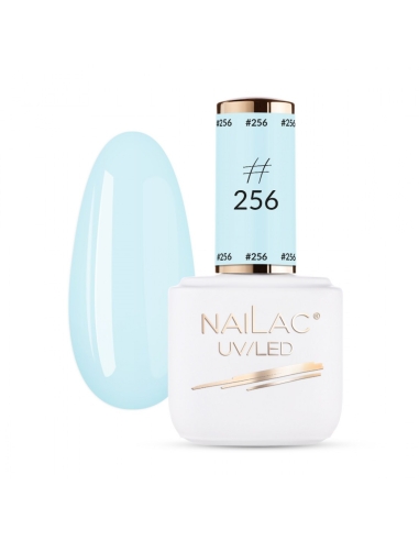 #256 Hybrid polish NaiLac 7ml - Toate culorile de gel lac - NaiLac- 