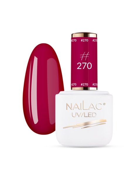 #270 Hybrid polish NaiLac 7ml - Toate culorile de gel lac - NaiLac- 