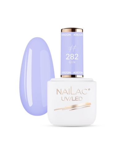 # 282 GIN Hybrid lustruit NaiLac 7 ml - Toate culorile de gel lac - NaiLac- 