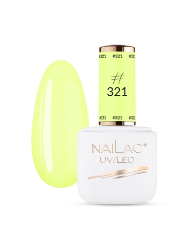 #321 Lakier hybrydowy NaiLac 7ml - Sklep ze słodyczami - NaiLac- 