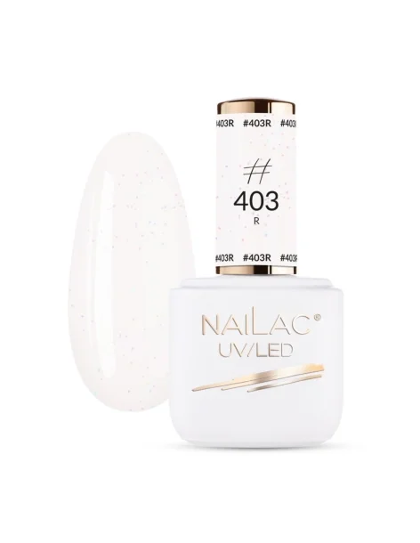 #403R Rubber nail polish NaiLac 7ml - Hybrid Polish - NaiLac- 