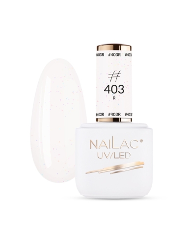 #403R Глагол NaiLac 7мл - Все цвета гель-лаков - NaiLac- 