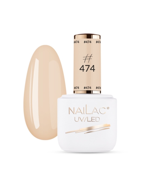 #474 Hybrid polish NaiLac 7 ml use by 09/2024 - Categories- 