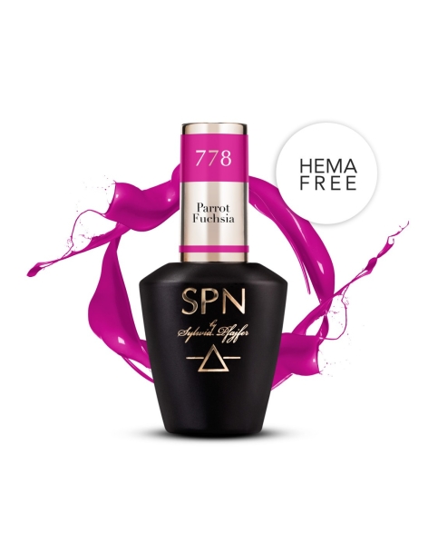 778 Papagáj Fukszia UV LaQ 8ml - Minden géllakk szín - SPN Nails- 