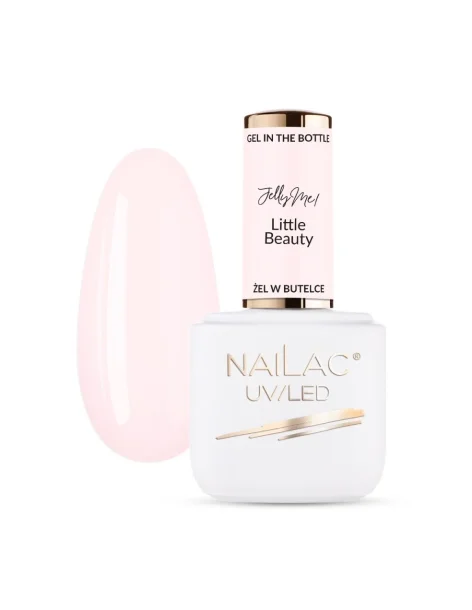 Żel w butelce  JellyMe! Little Beauty NaiLac 7 ml - Żele twarde- 