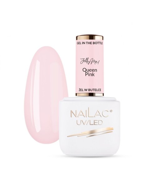 Żel w butelce JellyMe! Queen Pink NaiLac 7 ml - Żele twarde- 