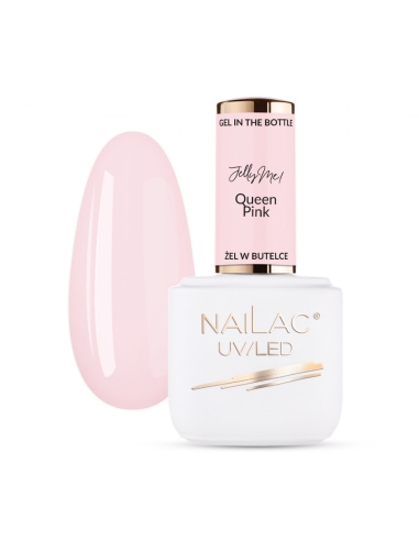 Gel în sticlă JellyMe! Queen Pink NaiLac 7 ml - Geluri dure- 