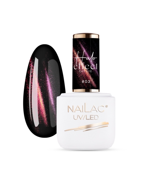 Halo Effect Cat Eye #03 NaiLac 7ml - Ochi de pisică cu efect de halo- 