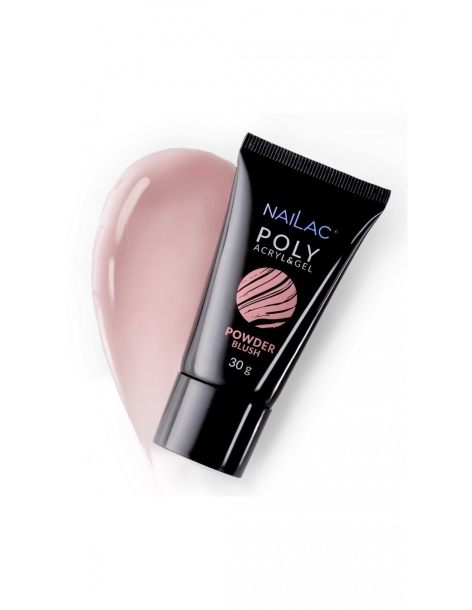 Poly Acryl&Gel - Powder Blush NaiLac - Akrylożel – metoda poliżelowa- 