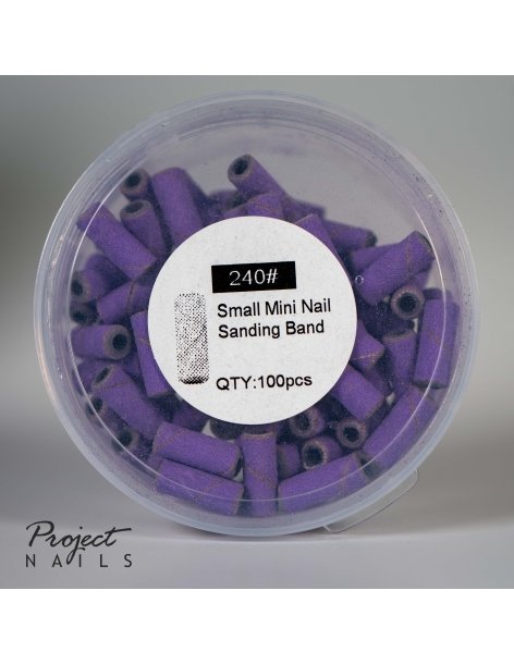 Mini Benzi 240 grila - violet 100buc - Toate burghiele / E-file bits- 