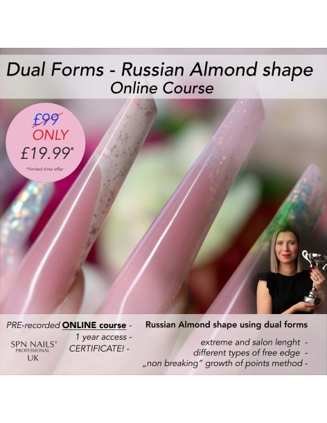 Russian Almond shape - Dual Forms online course