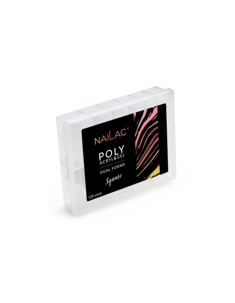 Poly Acryl&Gel Dual Forms Square NaiLac