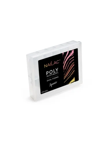 Poly Acryl&Gel Dual Forms Square NaiLac