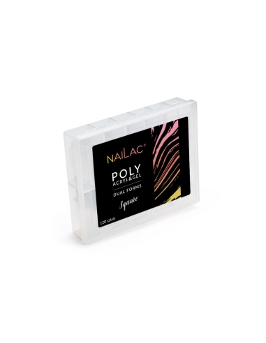 Poly Acryl&Gel Dual Forms Square NaiLac - Acrylogel & PolyGel Method-