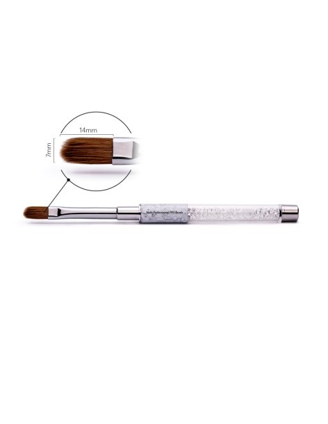 Кисть №8 Oval Nails Professional PRO Brush